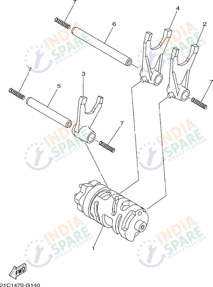 SHIFT CAM FORK